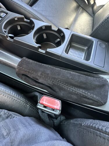 BMW E36 46 3 Series 1991-2005 Genuine Suede Manual Shift & Parking Brake Boot-1