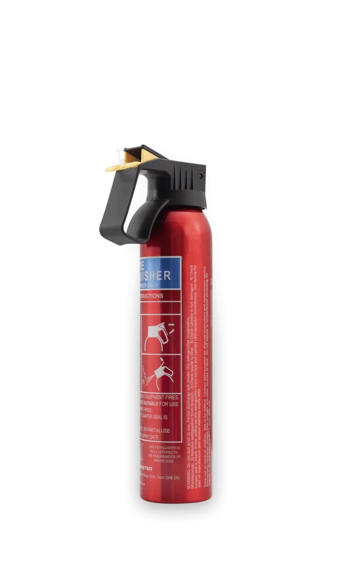 600g Car Fire Extinguisher 21B Dry Powder BSI Approved 5 Year Warranty