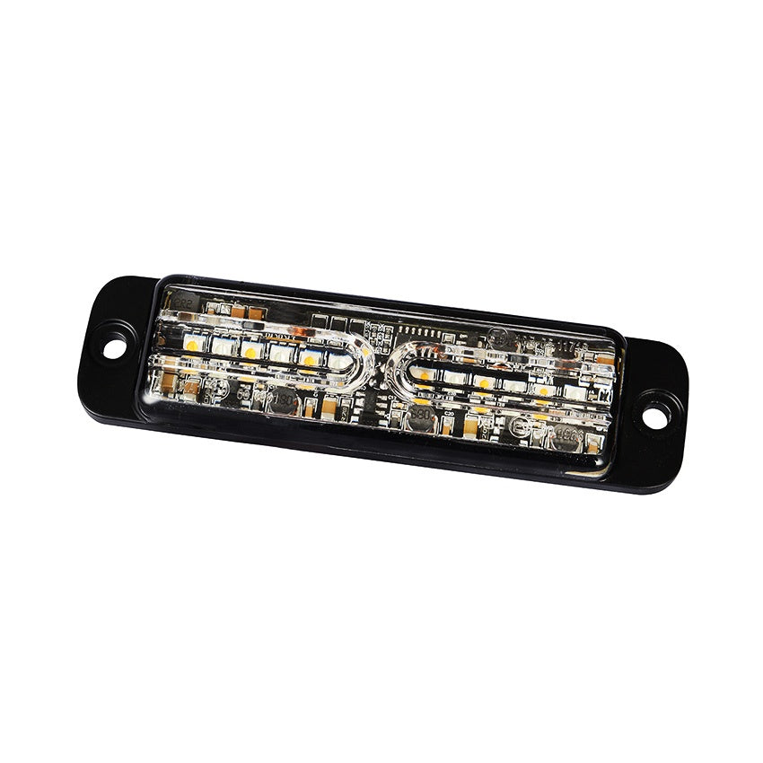 Lightbar UK Low Profile R65 LED Strobe Grille Light - Single Colour
