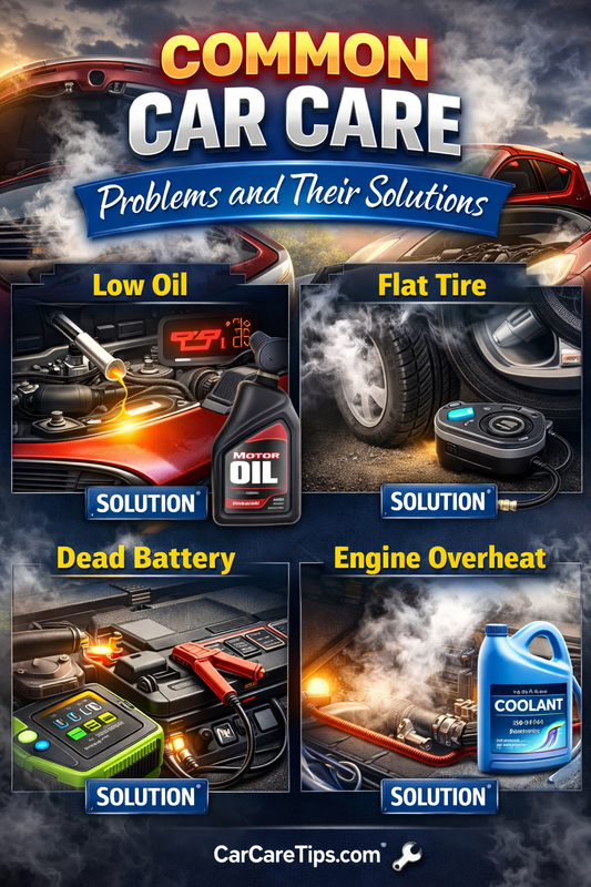 Common Car Care Problems and Their Solutions