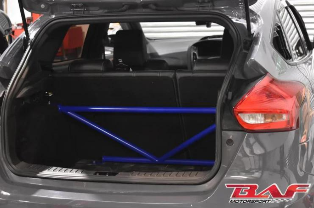 Ford Focus RS / ST MK3 K-Brace Rear Strut Bar Interior Brace 2012–2018