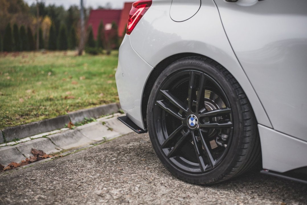 BMW 1 Series F20 M-Pack Rear Side Splitters V3 - Maxton Racing Durability (2015-2019)