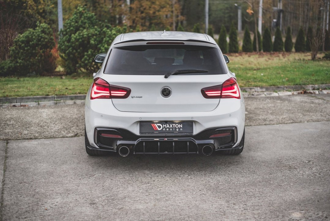 BMW 1 Series F20 M-Pack Rear Side Splitters V3 - Maxton Racing Durability (2015-2019)