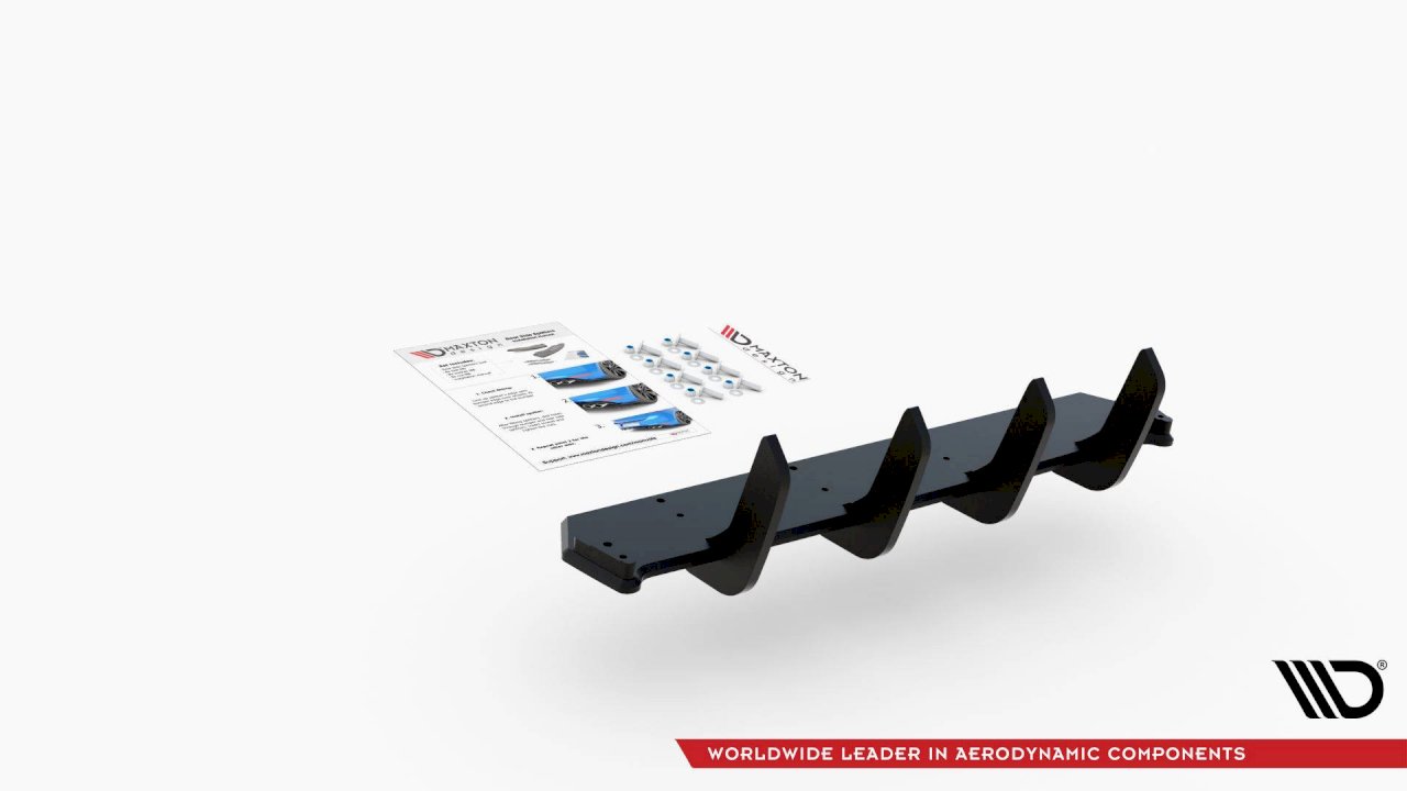 Maxton Racing Rear Diffuser V4 - BMW M140i F20 (2016-2019)