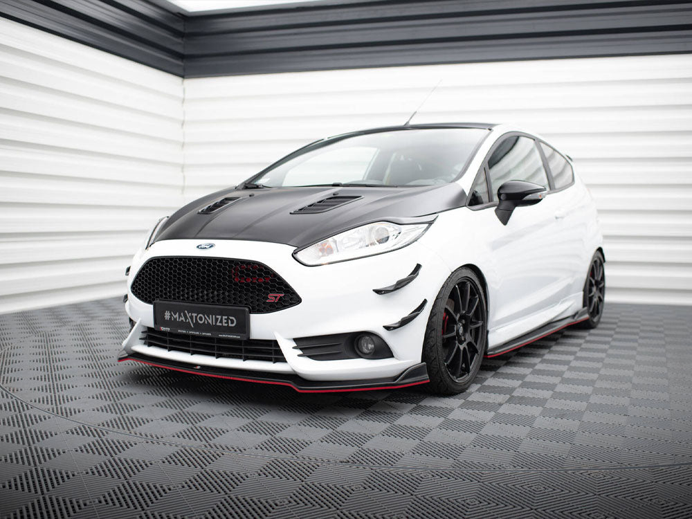 Maxton Design - Front Splitter V.5 Ford Fiesta ST Mk7 Facelift