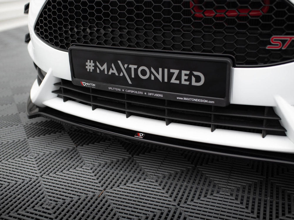 Maxton Design - Front Splitter V.5 Ford Fiesta ST Mk7 Facelift