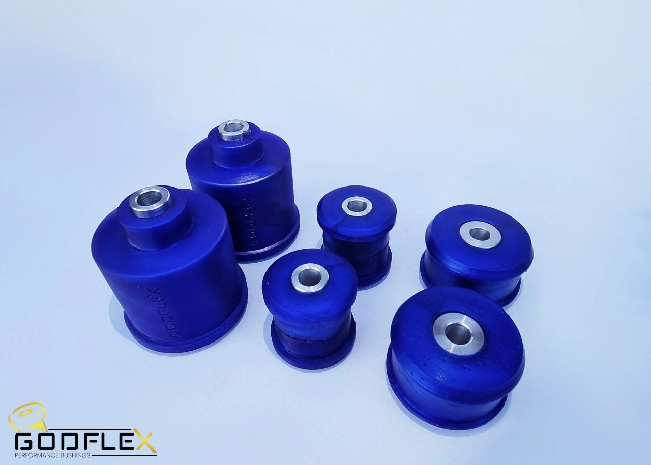 Godflex VW Golf Mk4 & GTi Uprated Polyurethane Suspension Bush Kit – Front Arms & Rear Beam (1997-2004)