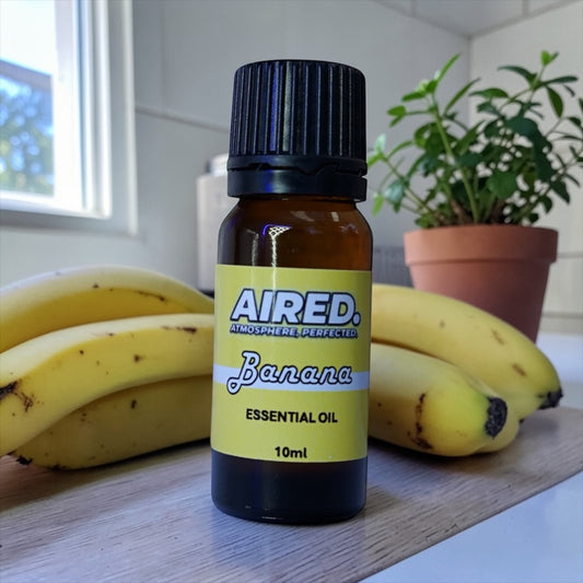 AIRED Banana Car Air Freshener Diffuser Oil 10ml Aromatherapy