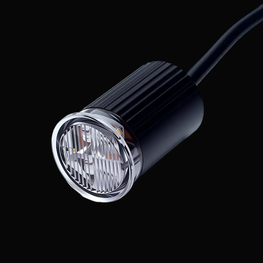 AXISDefender™ Covert R65 Dual Colour LED Warning Lamp – 8×5W, IP69K, 12/24V