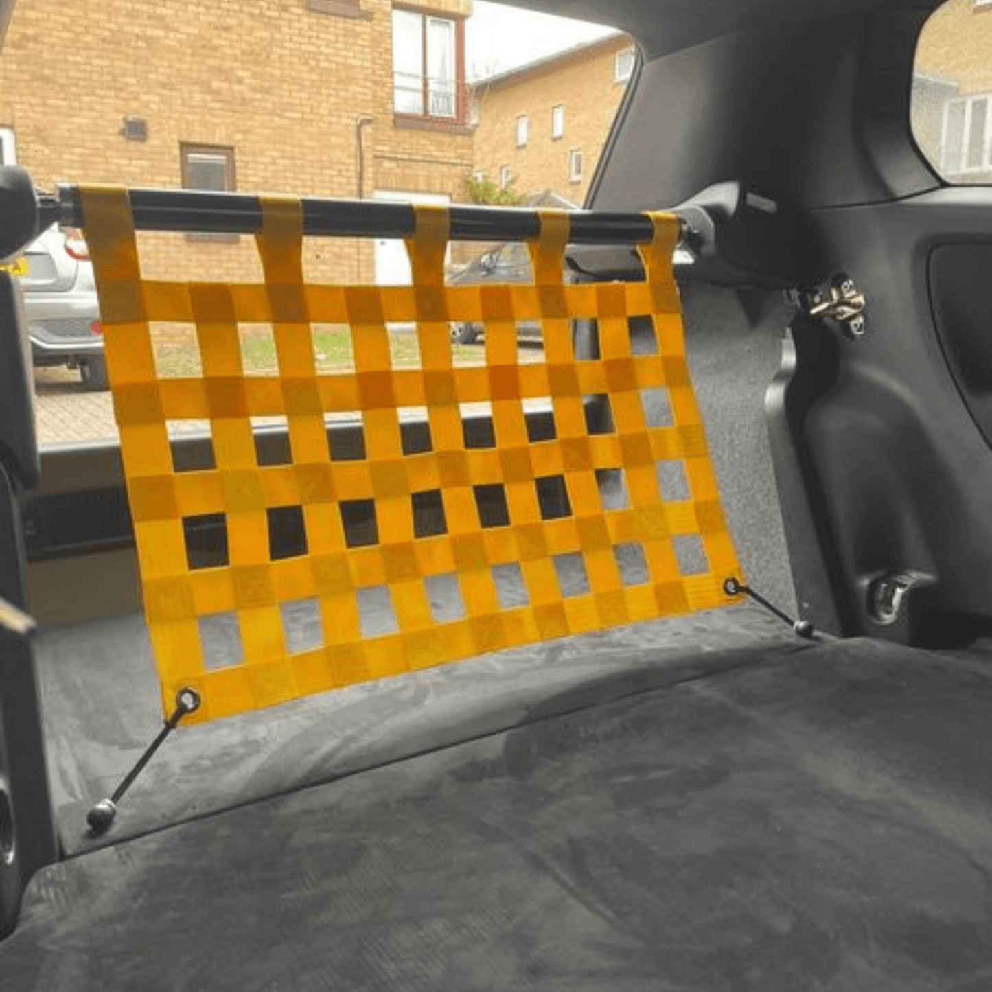 Abarth Punto Strut Bar & Cargo Net Kit | Interior Upgrade