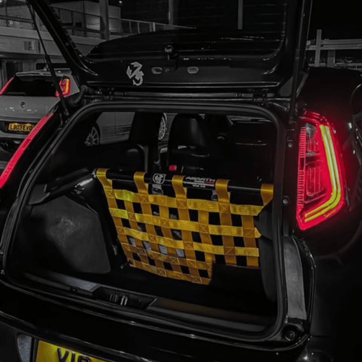 Abarth Punto Strut Bar & Cargo Net Kit | Interior Upgrade