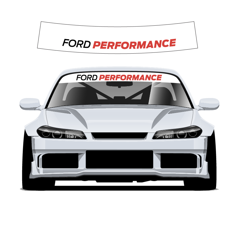 Premium Wrap Sunstrip - Ford Performance