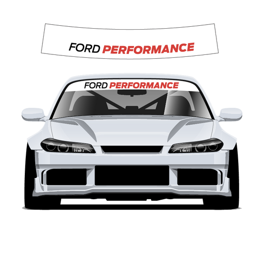 Premium Wrap Sunstrip - Ford Performance