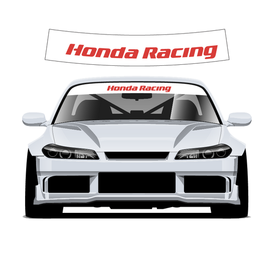 Premium Wrap Sunstrip - Honda Racing