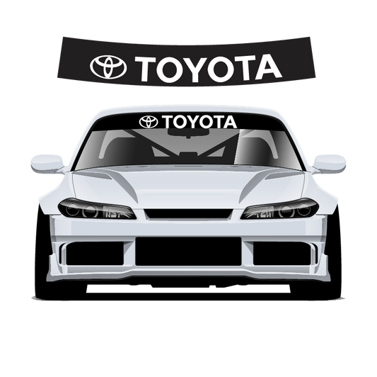 Premium Wrap Sunstrip - Toyota