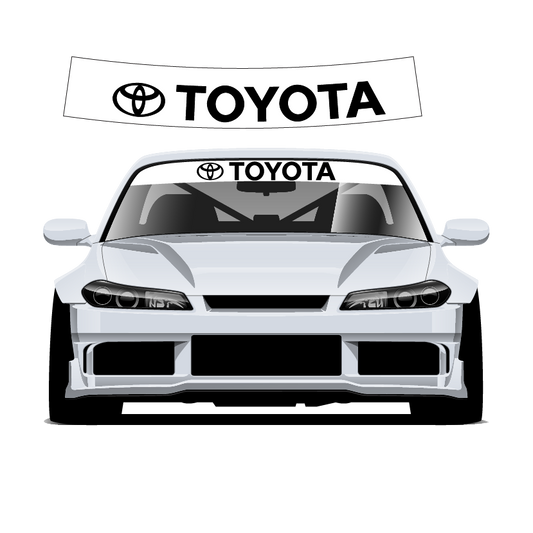 Premium Wrap Sunstrip - Toyota