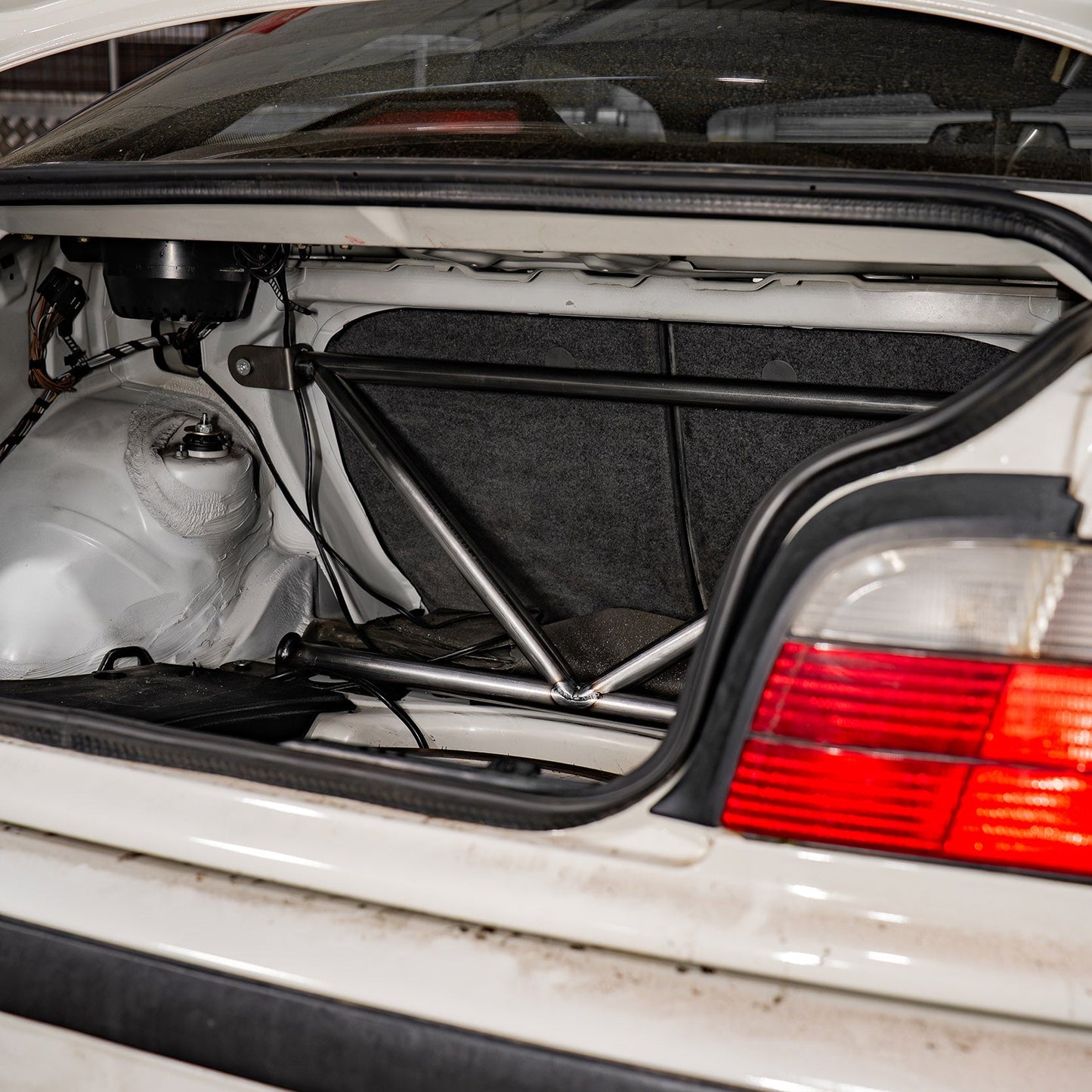 BMW 3 Series E36 Coupe K-Brace Rear Strut Bar Interior Brace 1990–2000