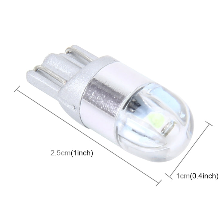 T10 LED Side Light Bulb - SMD-3030 W5W Wedge Bulb for Side Markers, Interior Lights