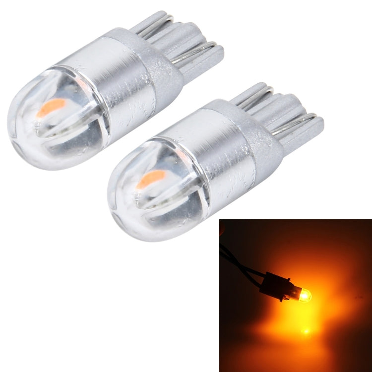 T10 LED Side Light Bulb - SMD-3030 W5W Wedge Bulb for Side Markers, Interior Lights