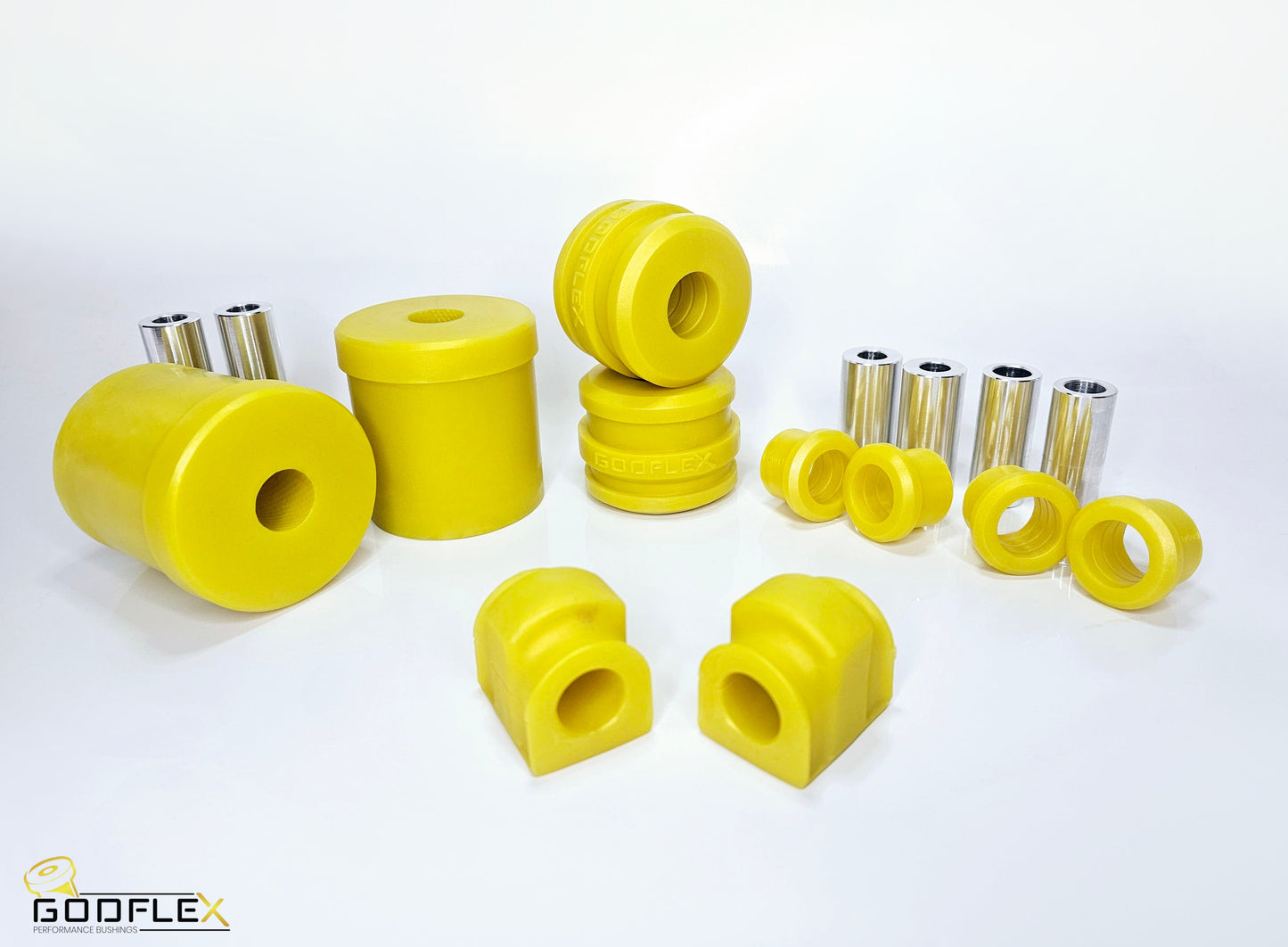 Godflex Ford Fiesta Mk7 ST Uprated Polyurethane Suspension Bush Kit – Wishbone, Axle Beam & ARB (2008-2017)