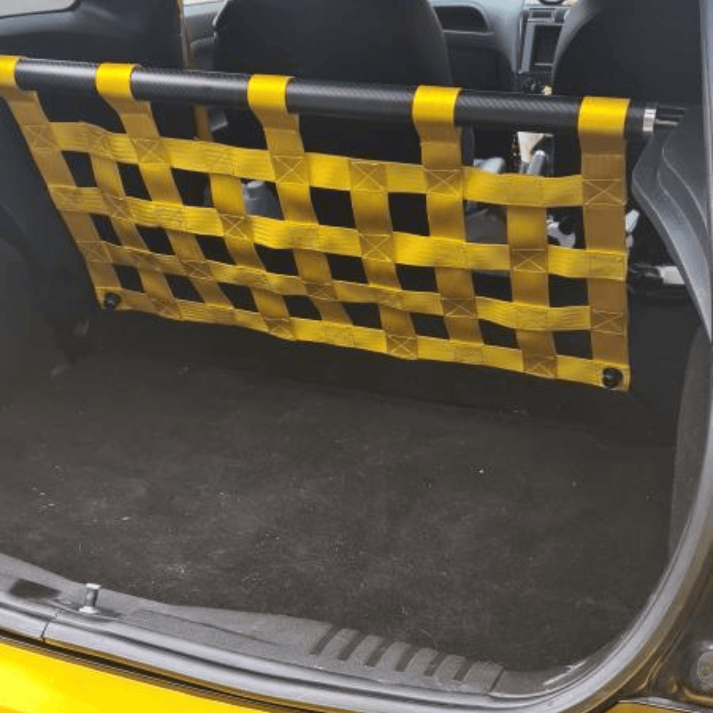 Ford Fiesta ST150 MK6 Rear Strut Bar & Boot Cargo Net Kit Interior Brace 2004–2008