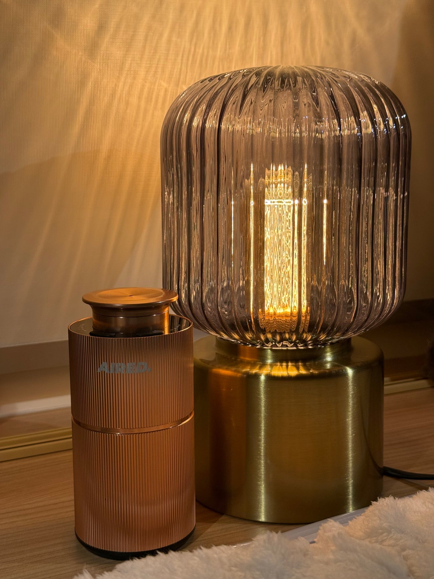 AIRED. PRO1 Electronic Essential Oil Diffuser – Rose Gold