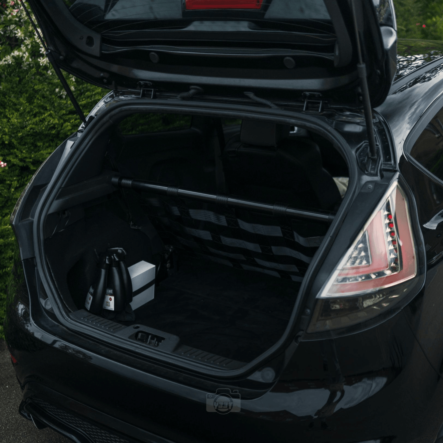 Ford Fiesta MK7 / MK7.5 Rear Strut Bar & Boot Cargo Net Kit Interior Brace 2008–2017