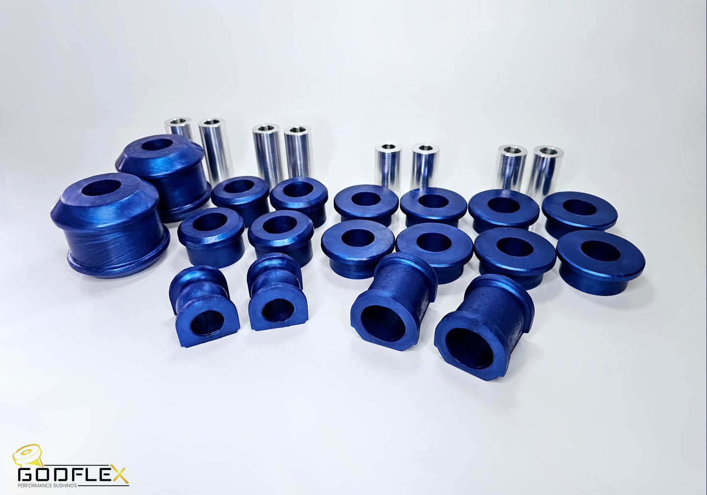 Godflex Honda Civic Type R EP3 Uprated Polyurethane Suspension Bush Kit – Front & Rear Arms & ARB (2001-2005)