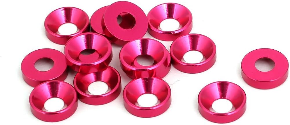 M6 Dress-Up Washer Kit – Anodised Aluminium & Stainless Steel