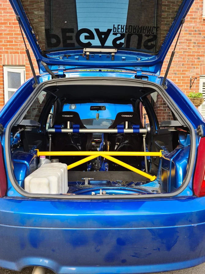 Skoda Fabia vRS MK1 6Y K-Brace Rear Strut Bar Interior Brace 1999–2007
