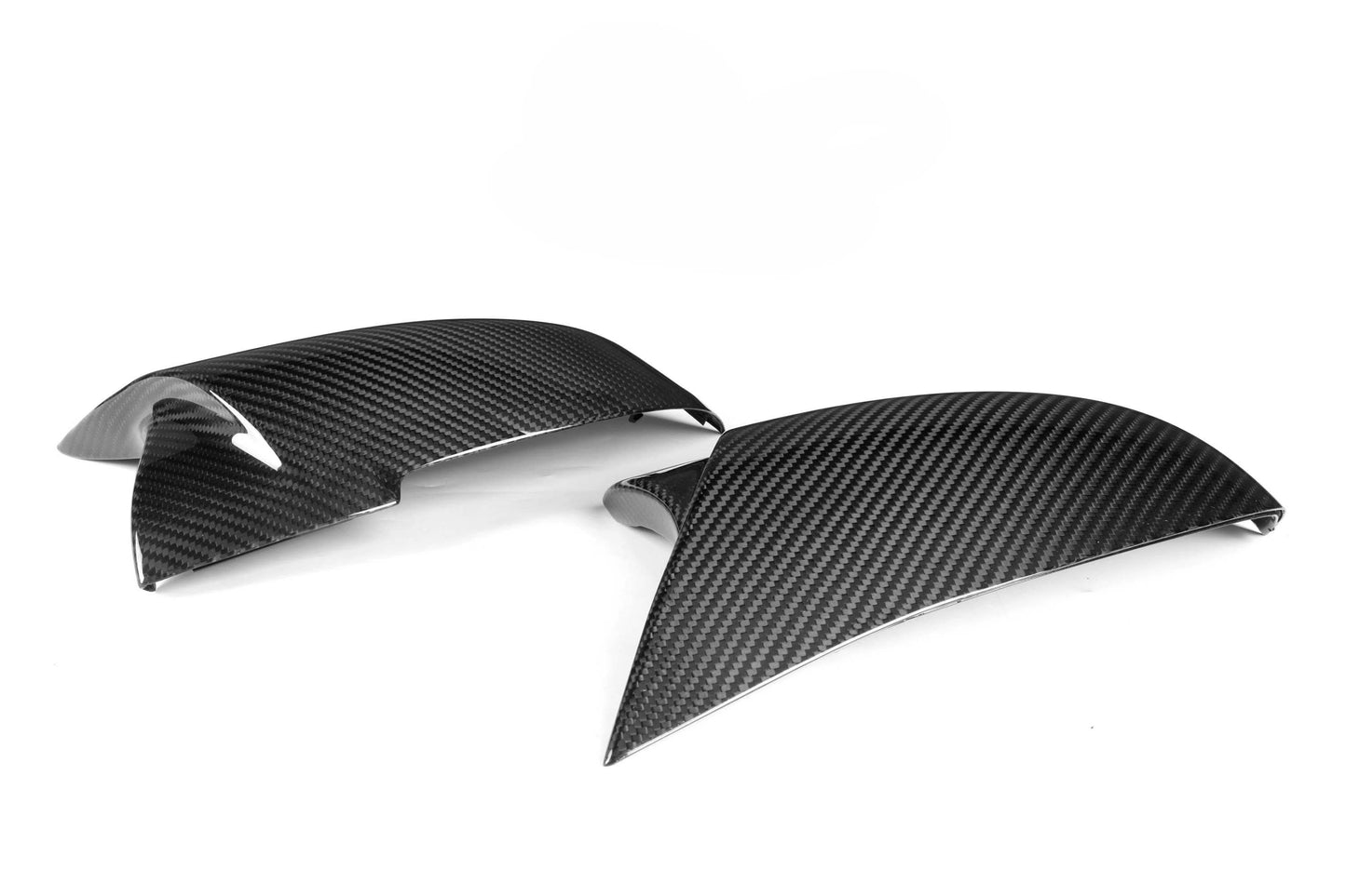 BMW 1 Series F20 F21 Carbon Fibre Mirror Covers - V Style (2011-2019)