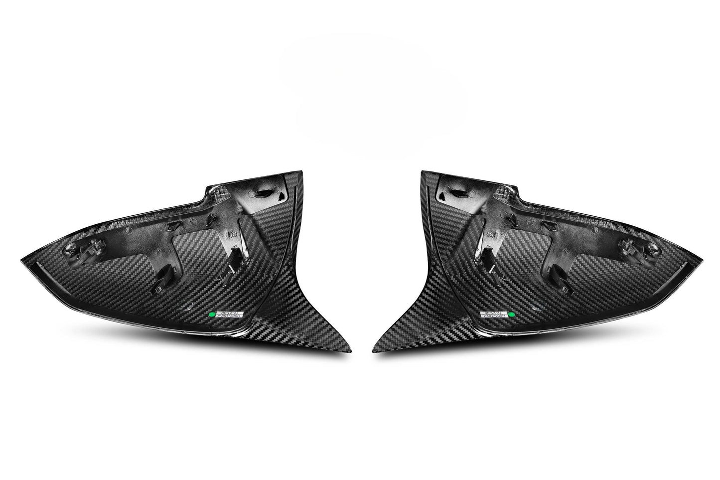 BMW 1 Series F20 F21 Carbon Fibre Mirror Covers - V Style (2011-2019)