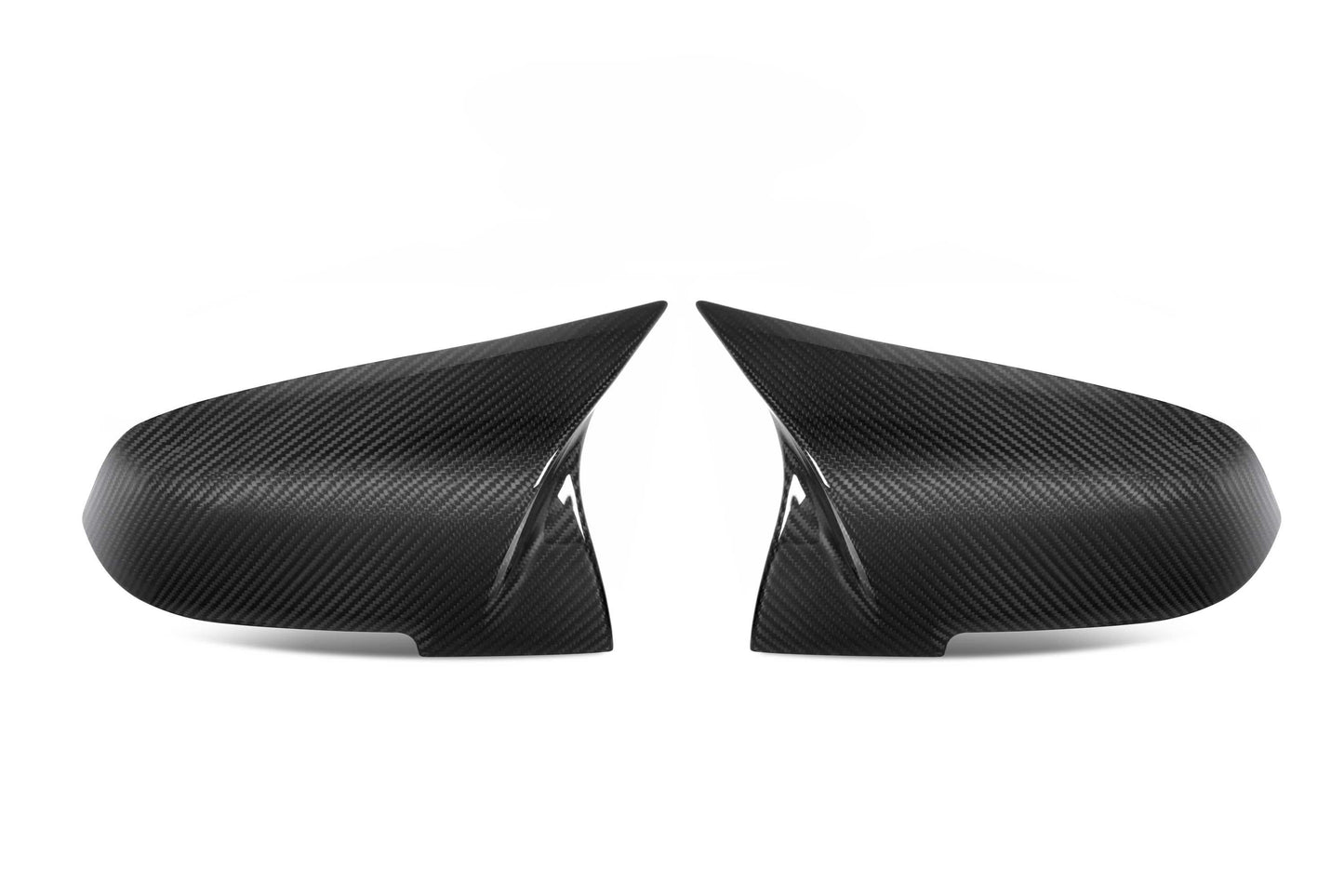 BMW 1 Series F20 F21 Carbon Fibre Mirror Covers - V Style (2011-2019)