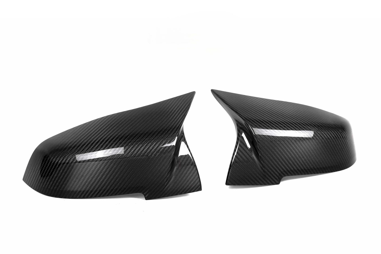 BMW 1 Series F20 F21 Carbon Fibre Mirror Covers - V Style (2011-2019)