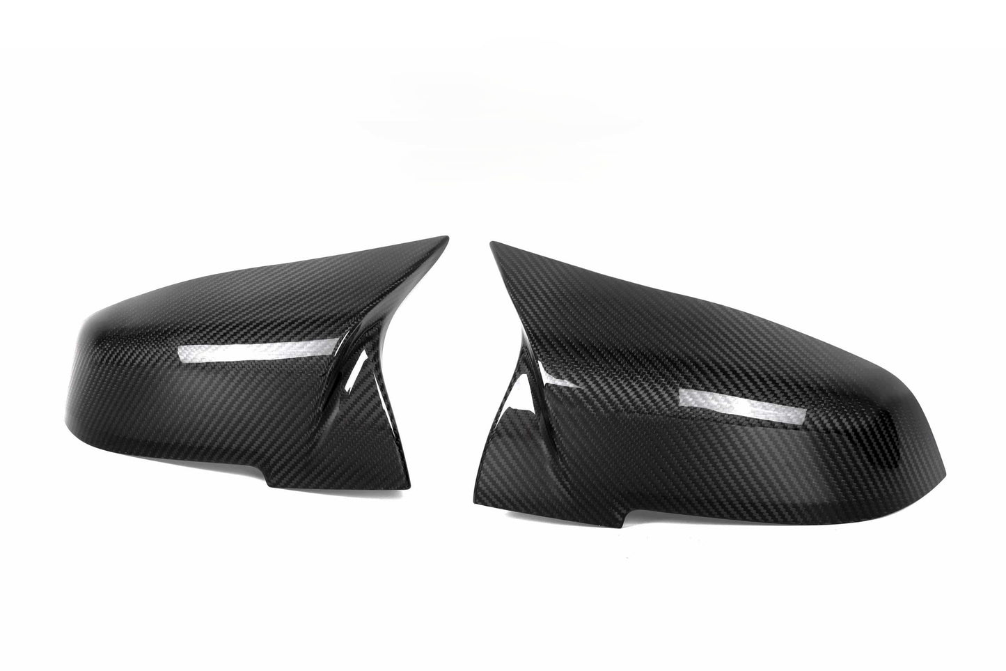 BMW 1 Series F20 F21 Carbon Fibre Mirror Covers - V Style (2011-2019)