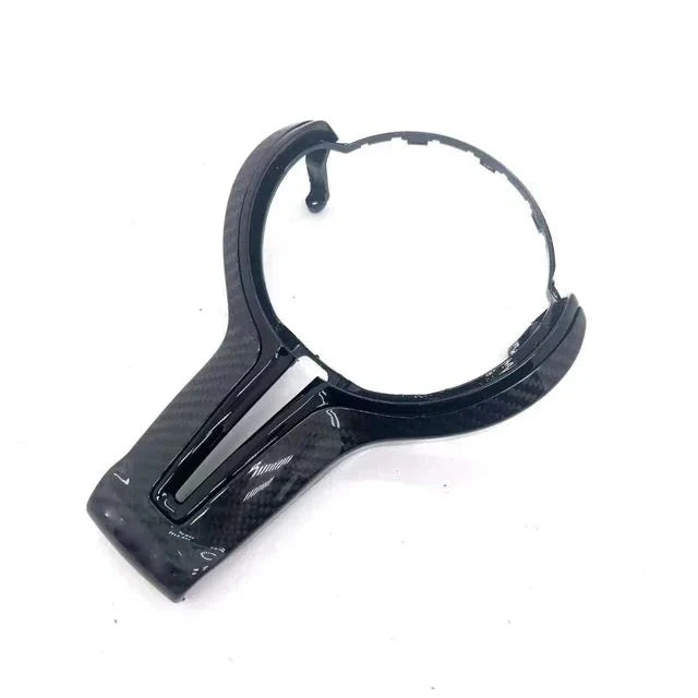 BMW Real Carbon Fibre Steering Wheel Centre Airbag Surround Trim | F Series